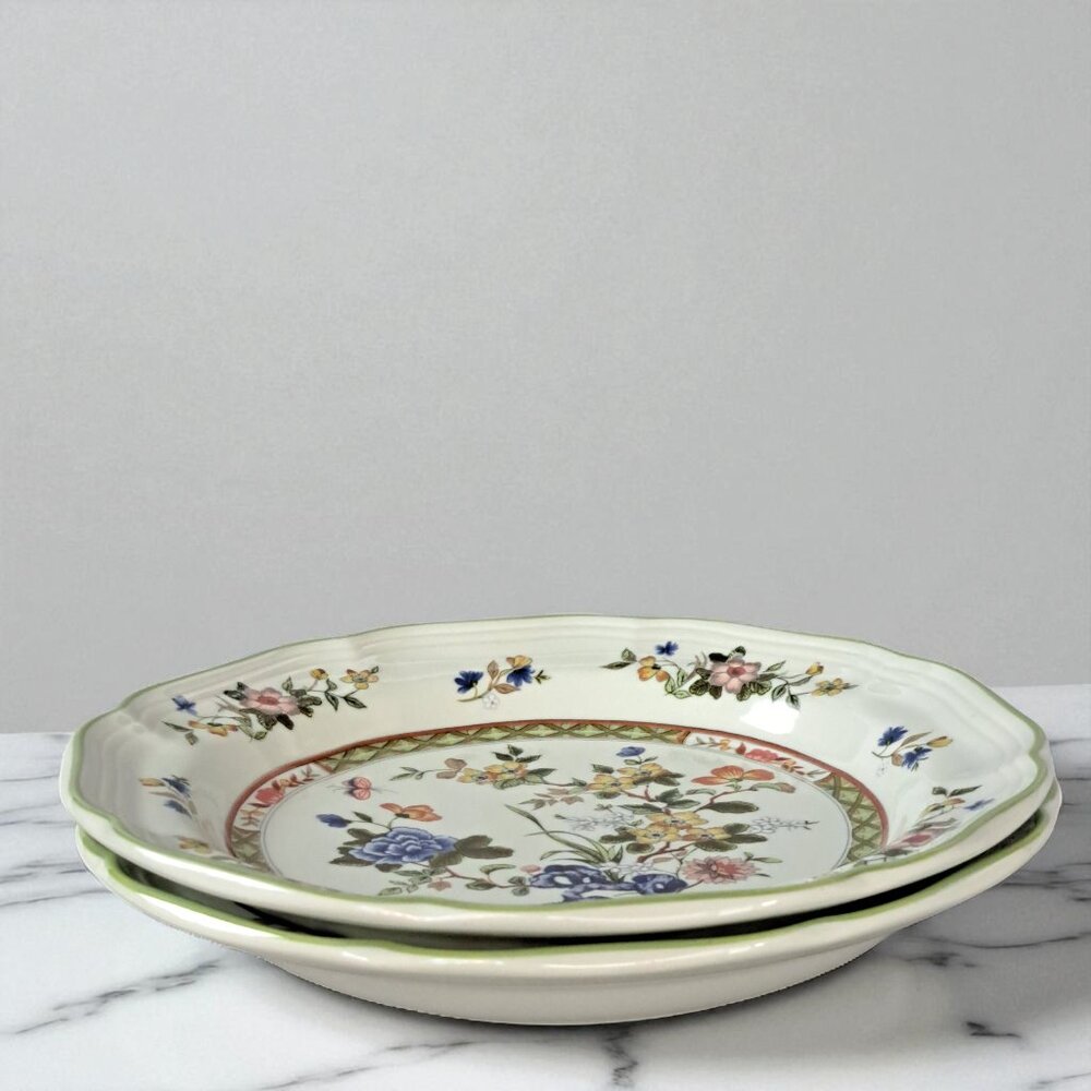 Mikasa Heritage Imari Bouquet Salad Plates F2006 set of 2 - Picture 2 of 8